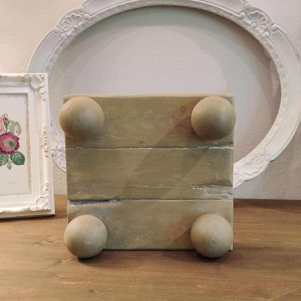 Le Jardinier Solid Wood Rustic Riser - Picture 6 of 6